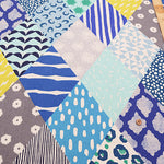 C/L Canvas Print Fabric echino Rhombus - nomura tailor