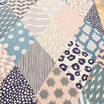 C/L Canvas Print Fabric echino Rhombus - nomura tailor