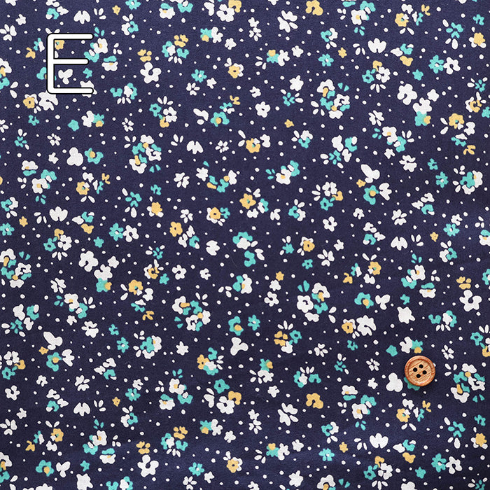 60"Cotton Lawn Fabric Flownny - Small Floral - nomura tailor