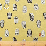 Cotton Knit Jacquard Fabric – Owl - nomura tailor