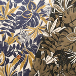 Cotton Piqué Print Fabric - Resort Monotone - nomura tailor