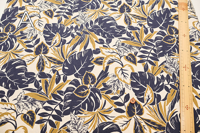 Cotton Piqué Print Fabric - Resort Monotone - nomura tailor