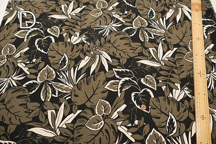 Cotton Piqué Print Fabric - Resort Monotone - nomura tailor