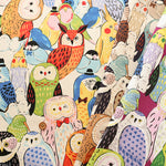 Cotton Oxford Fabric Powerful animal - Bird - nomura tailor