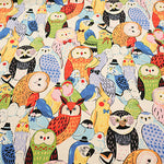 Cotton Oxford Fabric Powerful animal - Bird - nomura tailor