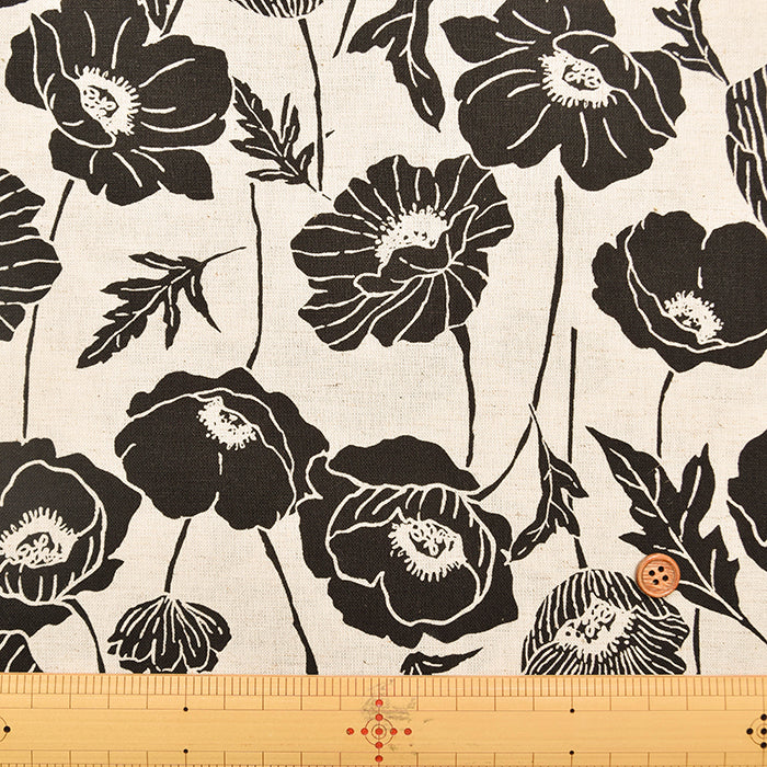 C/L muslin Print Fabric - Linnea Botanica - nomura tailor