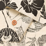 C/L muslin Print Fabric - Linnea Botanica - nomura tailor