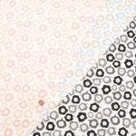 Cotton Double Gauze Fabric - Mini Print - funwari Flower - nomura tailor