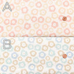 Cotton Double Gauze Fabric - Mini Print - funwari Flower - nomura tailor