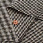 COTTON TWEED Fabric - Houndstooth - nomura tailor