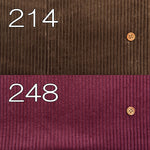 Cotton 6-Wale Corduroy Fabric - Plain - nomura tailor