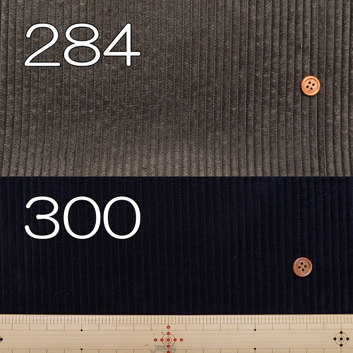 Cotton 6-Wale Corduroy Fabric - Plain - nomura tailor