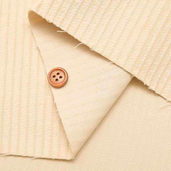 Cotton 6-Wale Corduroy Fabric - Plain - nomura tailor