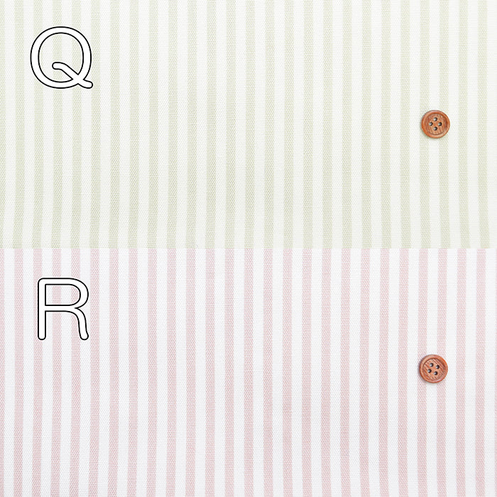 Cotton Oxford Printed Fabric - Stripe - nomura tailor