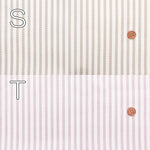 Cotton Oxford Printed Fabric - Stripe - nomura tailor