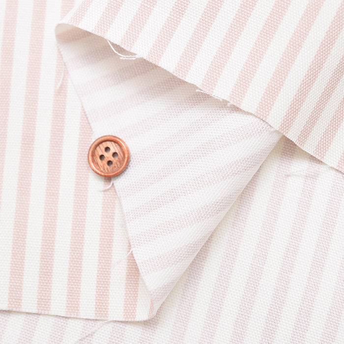 Cotton Oxford Printed Fabric - Stripe - nomura tailor