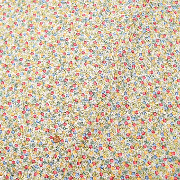 Cotton Square Printed Fabric - Fruits - nomura tailor
