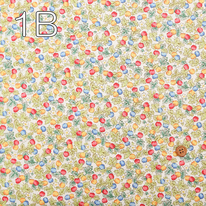 Cotton Square Printed Fabric - Fruits - nomura tailor