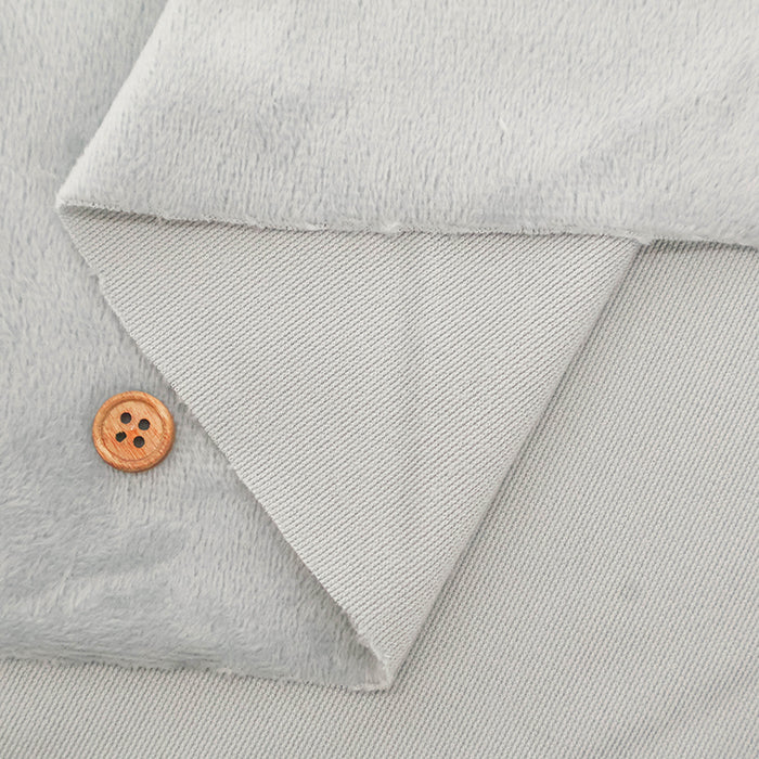 Made in China Polyester Crystal Pile Fabric - Plain - nomura tailor