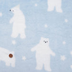 Chinese made  Microfiber Fur Print Fabric - Polar Bear - nomura tailor