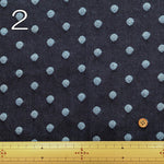 Made in China Cotton Denim Jacquard - Dot - nomura tailor