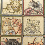 Made in China Polyester Gobelin Fabric - Cat Block - nomura tailor