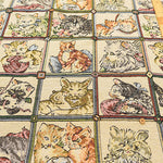 Made in China Polyester Gobelin Fabric - Cat Block - nomura tailor