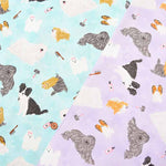 Cotton Sheeting Digital Print Fabric – Prism – Dog Salon - nomura tailor