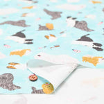 Cotton Sheeting Digital Print Fabric – Prism – Dog Salon - nomura tailor