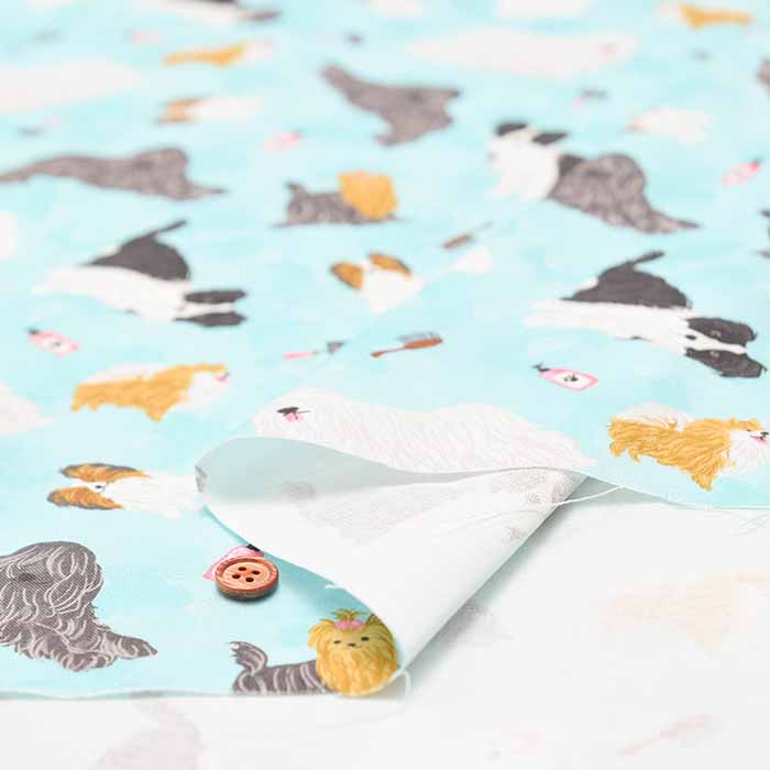 Cotton Sheeting Digital Print Fabric – Prism – Dog Salon - nomura tailor