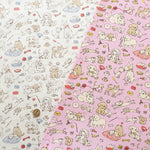Cotton Muslin Inkjet-printed Fabric - Prism Close Friends - nomura tailor