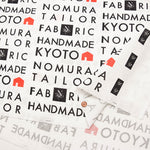 Nomuratailor Original Fabric - Cotton muslin Inkjet Print “Let’s make the Cotton Bag, shall we?” - nomura tailor