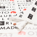 Nomuratailor Original Fabric - Cotton muslin Inkjet Print “Let’s make the Cotton Bag, shall we?” - nomura tailor