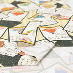 Nomura Tailor Original Cotton Muslin Inkjet-printed Fabric - Hyakunin Isshu - nomura tailor