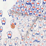 Organic Cotton Hand-Printed Fabric Spica’s Garden - Muu-chan Series Sing - nomura tailor
