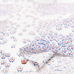 Organic Cotton Hand-Printed Fabric Spica’s Garden - Muu-chan Series Sing - nomura tailor