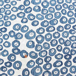 Organic Cotton Hand-Printed Fabric Spica’s Garden - Muu-chan Series Stripes - nomura tailor