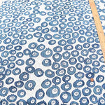 Organic Cotton Hand-Printed Fabric Spica’s Garden - Muu-chan Series Stripes - nomura tailor