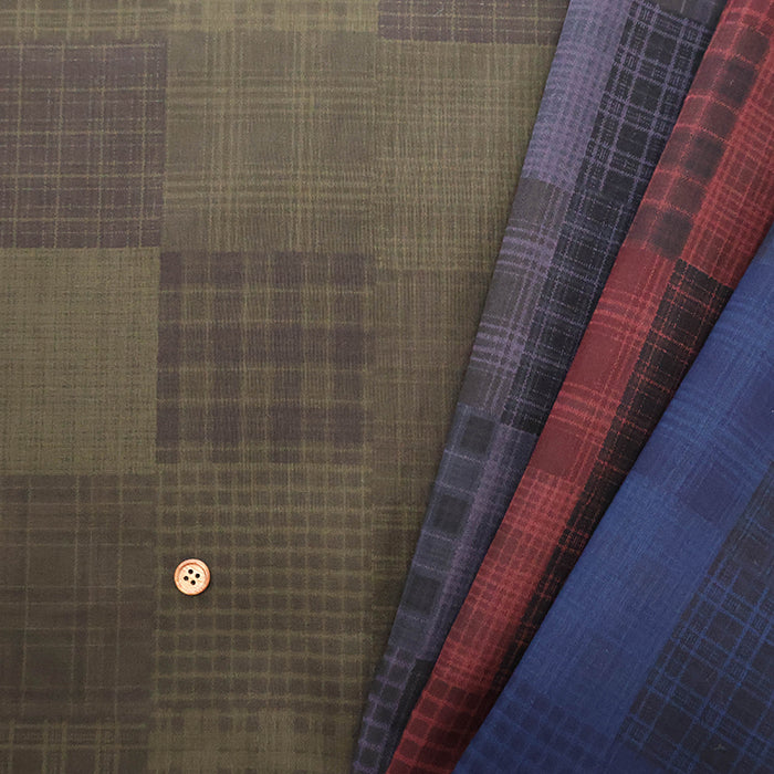 Cotton Lawn Printed Fabric - Patchwork-Style - nomura tailor