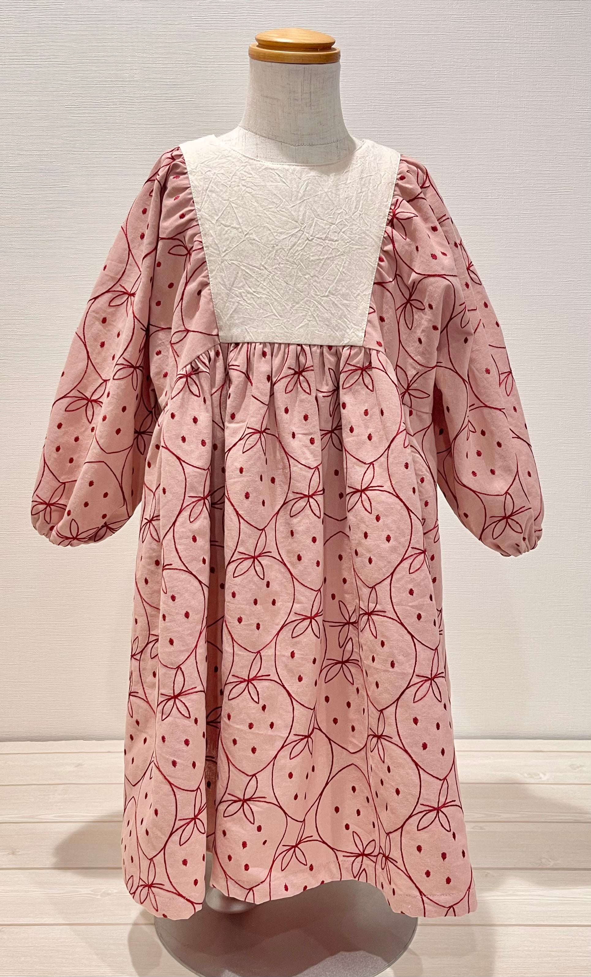 Pattern pattern pattern Child York Gathered One Piece - nomura tailor