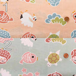 Cotton muslin Fabric - JAPAN - Celebratory - nomura tailor