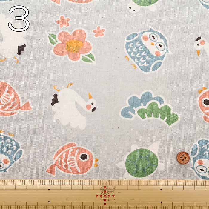 Cotton muslin Fabric - JAPAN - Celebratory - nomura tailor