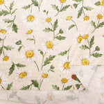 Cotton Oxford Fabric - LE DEPART - Flower Garden Daisy - nomura tailor