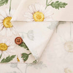 Cotton Oxford Fabric - LE DEPART - Flower Garden Daisy - nomura tailor