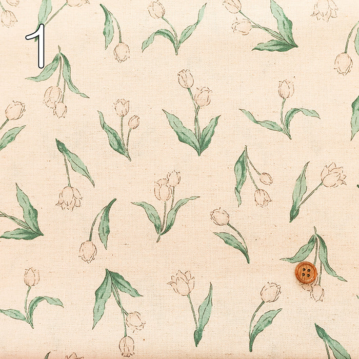 C/L Muslin Soft-Finished Fabric Ensoleille- Tulip - nomura tailor