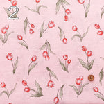 C/L Muslin Soft-Finished Fabric Ensoleille- Tulip - nomura tailor