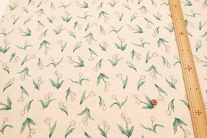 C/L Muslin Soft-Finished Fabric Ensoleille- Tulip - nomura tailor