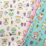 Cotton Muslin Printed Fabric - UFO - nomura tailor