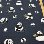 Cotton Oxford Fabric - Panda - nomura tailor
