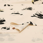 Cotton Oxford Fabric - Panda - nomura tailor